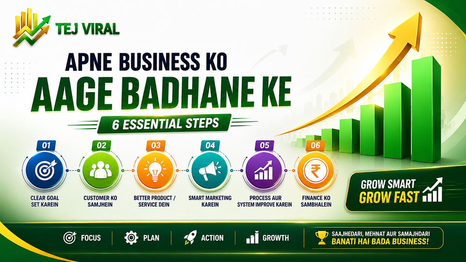Grow Smart, Grow Fast: 6 Essential Steps to Scale Your Business