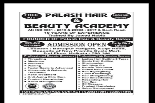 Palash Hair and Beauty Salon and Academy