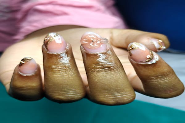 Rittika's nail art