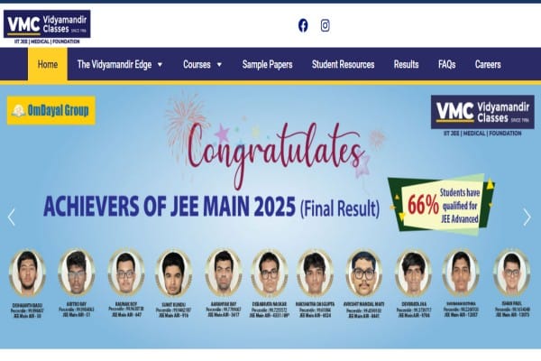 Vidymandir Classes Kolkata