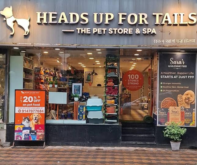 Heads Up For Tails Pet Store - Wood Burn Park Road, Kolkata