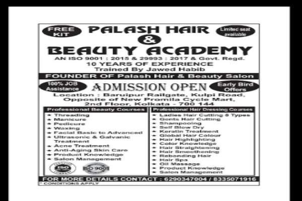 Palash Hair and Beauty Salon and Academy