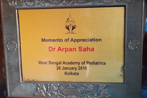 Dr Arpan Saha