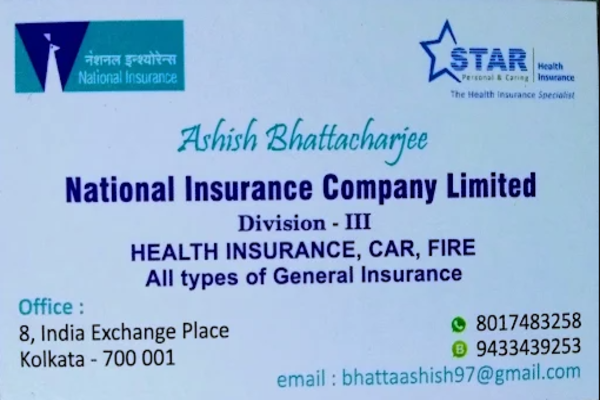 A.BHATTACHARJEE, CAR,LIFE, MEDICLAIM, FIRE & GENERAL INSURANCE