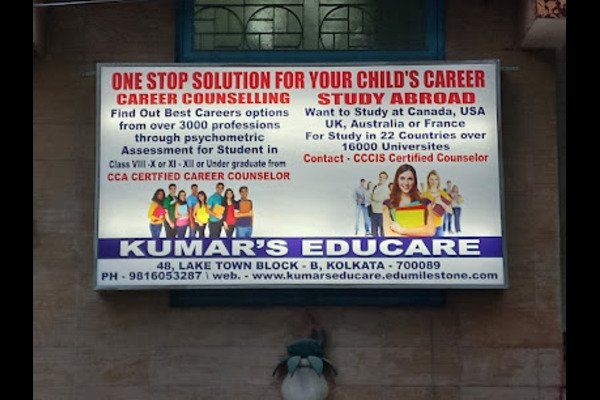 Best Career Counsellor and Study Abroad Counselor in Kolkata By IITian Mr Kumar- Kumar’s Educare .. Online & Offline both