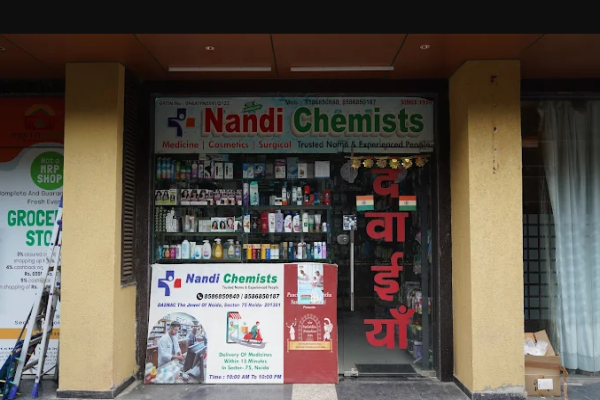 Nandi Chemists - Medical Store | Pharmacy Store in Noida Sector-75